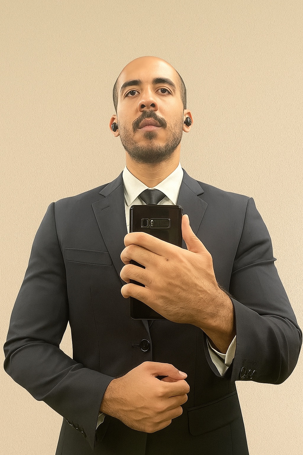 Retrato de Lafaiete Pedro, fundador da LPeM